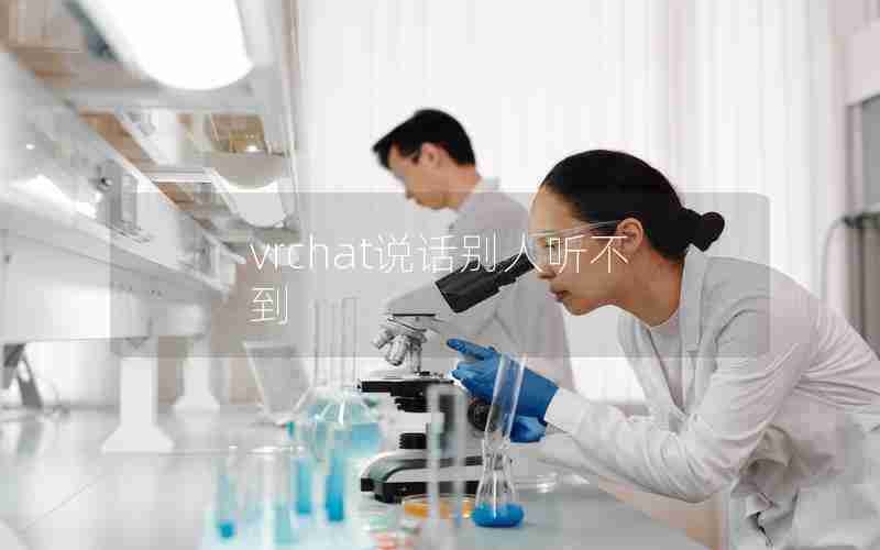 vrchat说话别人听不到