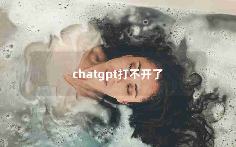 chatgpt打不开了