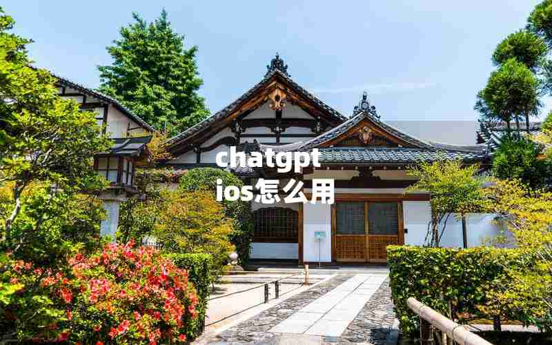 chatgpt ios怎么用 chatgpt ios怎么用
