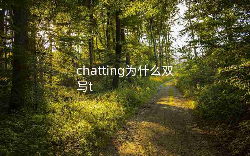 chatting为什么双写t
