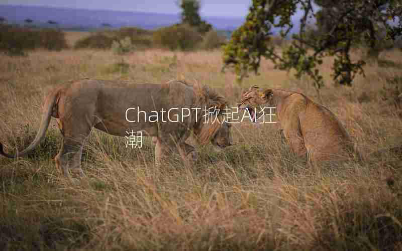ChatGPT掀起AI狂潮 ChatGPT掀起AI狂潮
