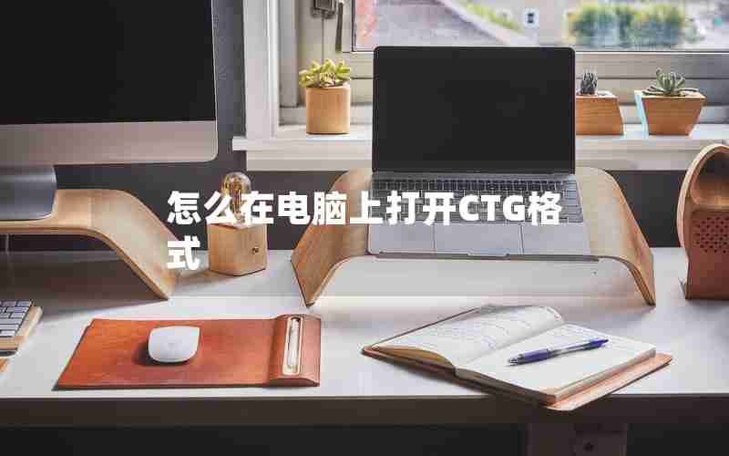 怎么在电脑上打开CTG格式 怎么在电脑上打开CTG格式