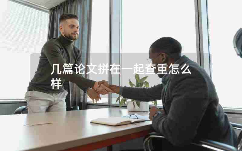 几篇论文拼在一起查重怎么样 几篇论文拼在一起查重怎么样