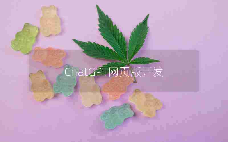 ChatGPT网页版开发 ChatGPT网页版开发