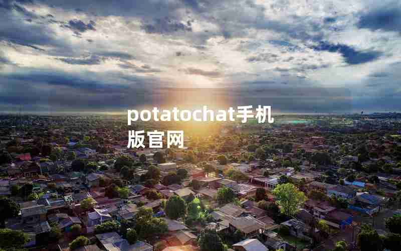 potatochat手机版官网