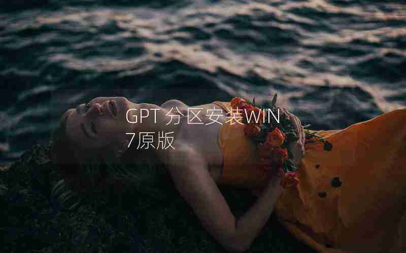 GPT 分区安装WIN 7原版