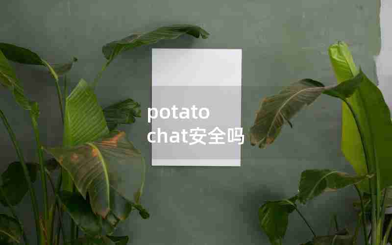 potato chat安全吗 potato chat安全吗