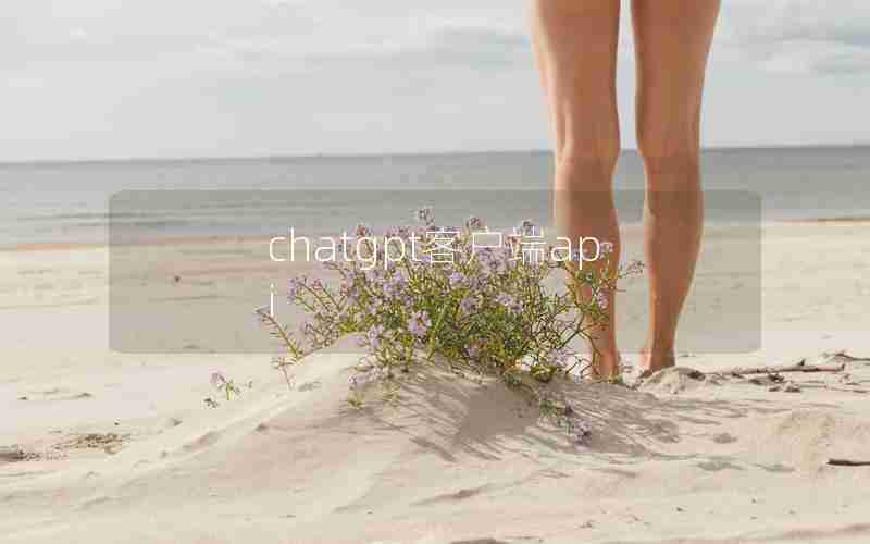 chatgpt客户端api