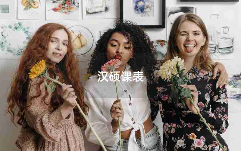 汉硕课表 汉硕课表