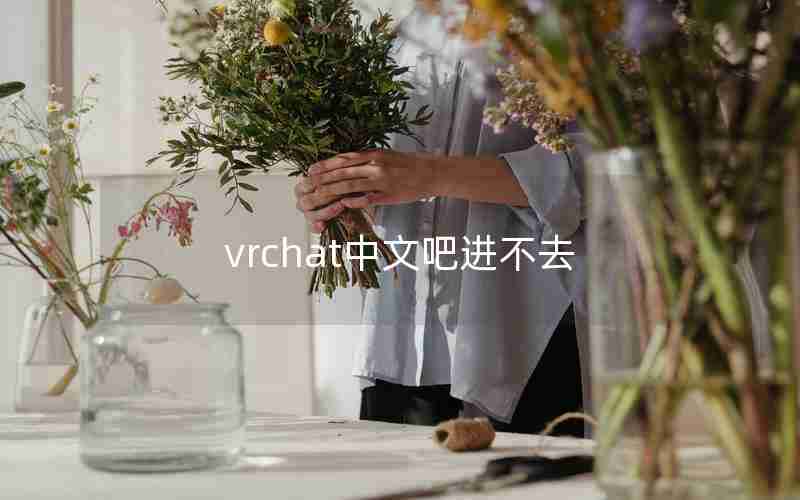 vrchat中文吧进不去 vrchat中文吧进不去