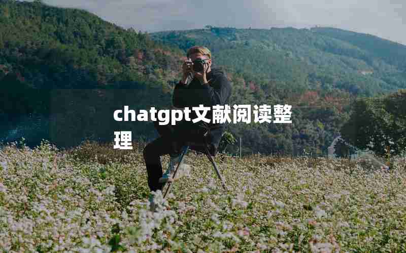 chatgpt文献阅读整理