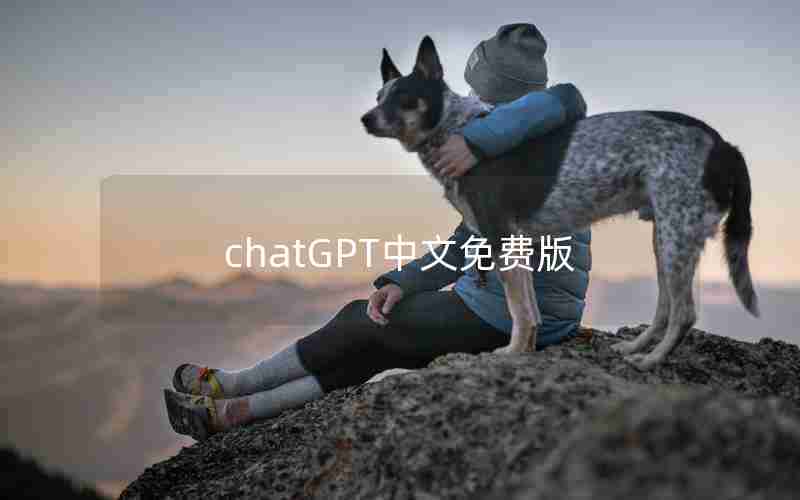 chatGPT中文免费版
