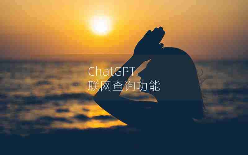 ChatGPT 联网查询功能 ChatGPT 联网查询功能