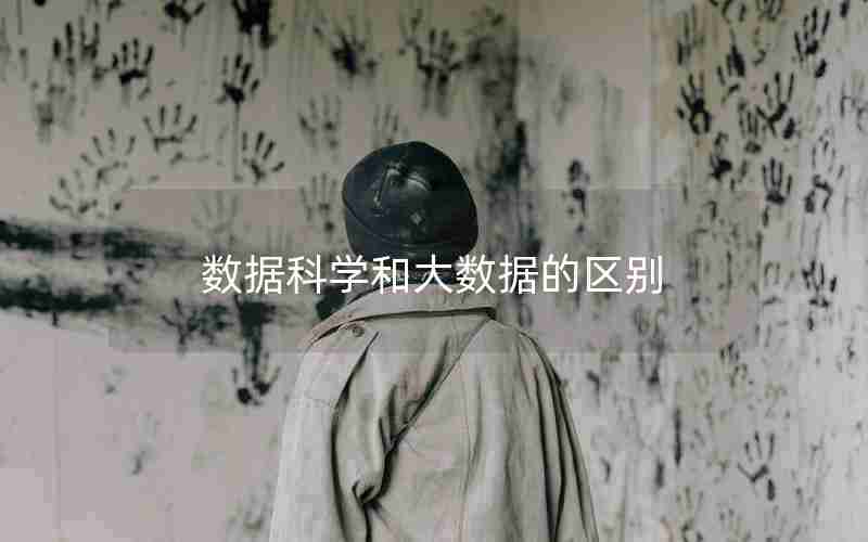 数据科学和大数据的区别