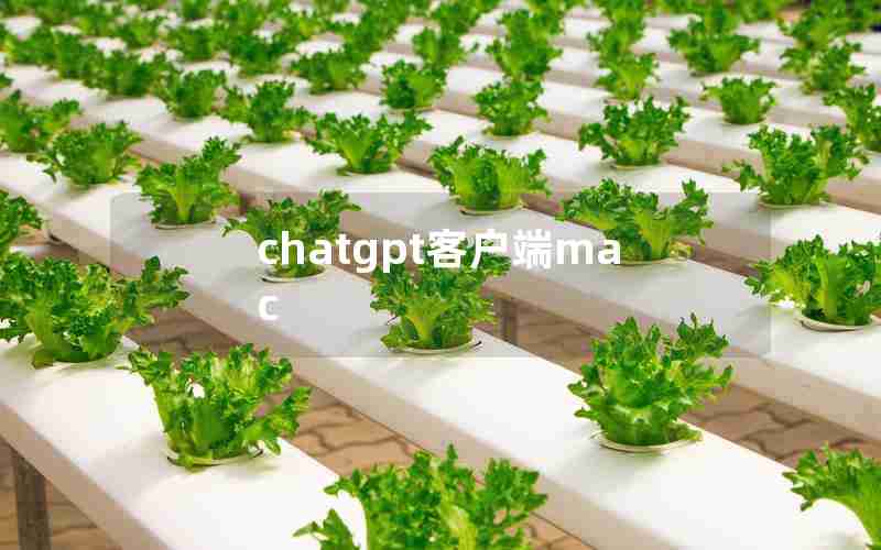 chatgpt客户端mac chatgpt客户端mac