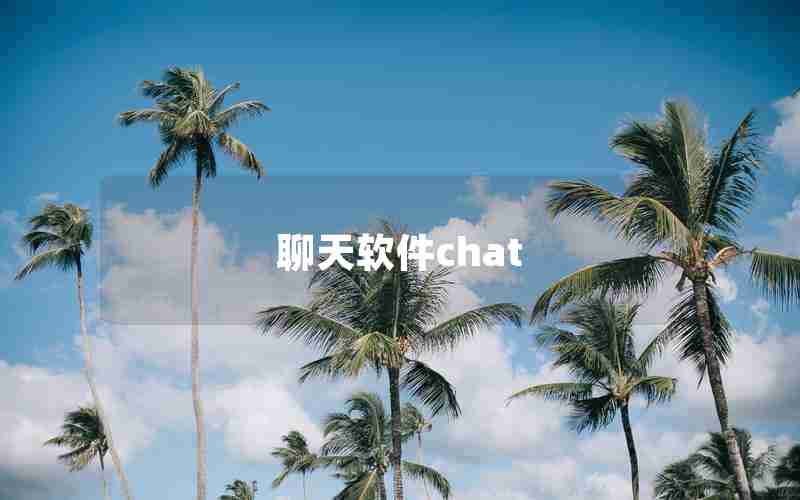 聊天软件chat