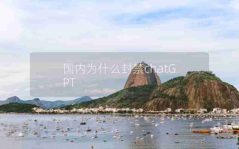 国内为什么封禁chatGPT