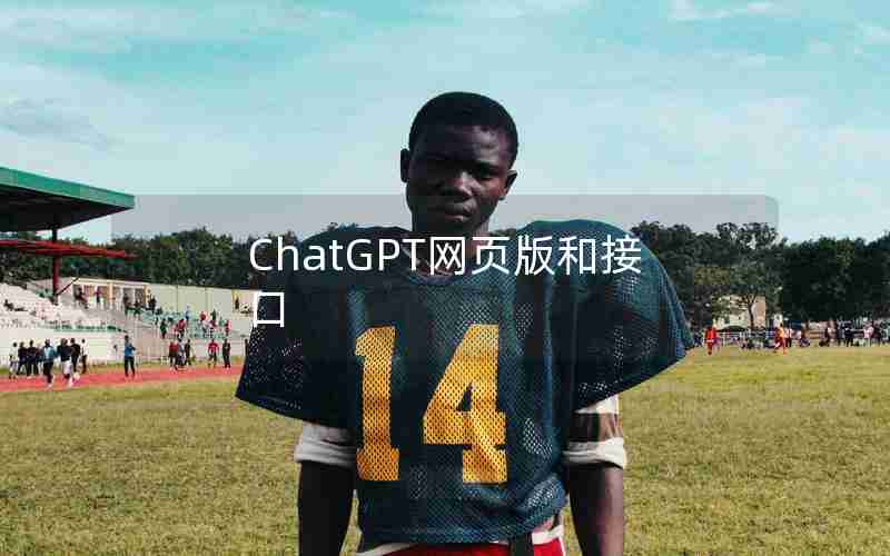 ChatGPT网页版和接口