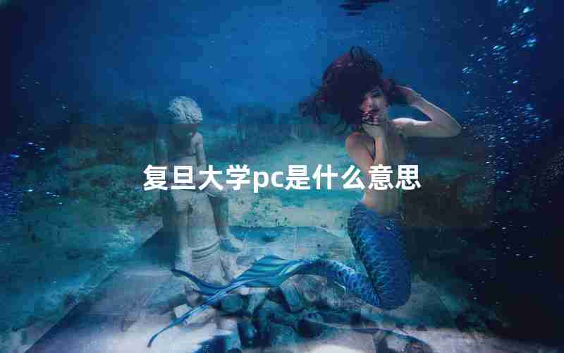 复旦大学pc是什么意思 复旦大学pc是什么意思