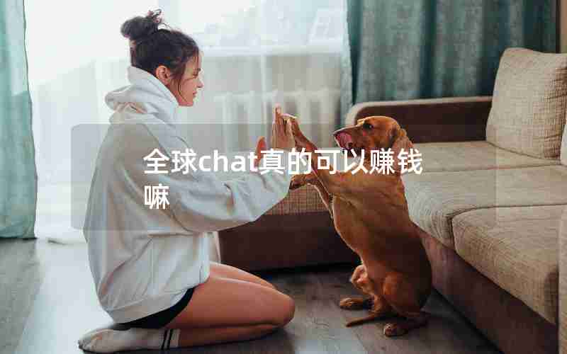 全球chat真的可以赚钱嘛