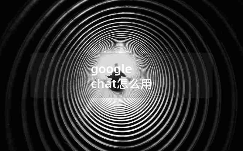 google chat怎么用