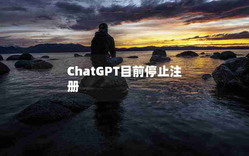 ChatGPT目前停止注册 ChatGPT目前停止注册