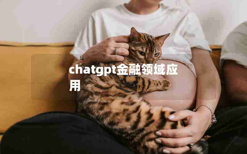 chatgpt金融领域应用 chatgpt金融领域应用