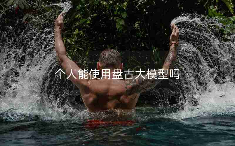 个人能使用盘古大模型吗 个人能使用盘古大模型吗