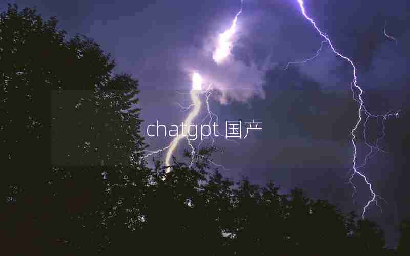 chatgpt 国产