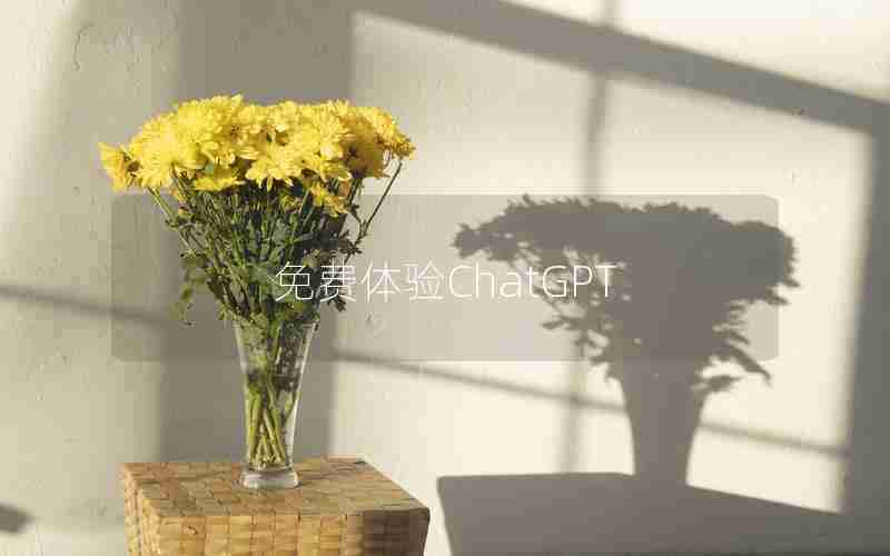 免费体验ChatGPT 免费体验ChatGPT