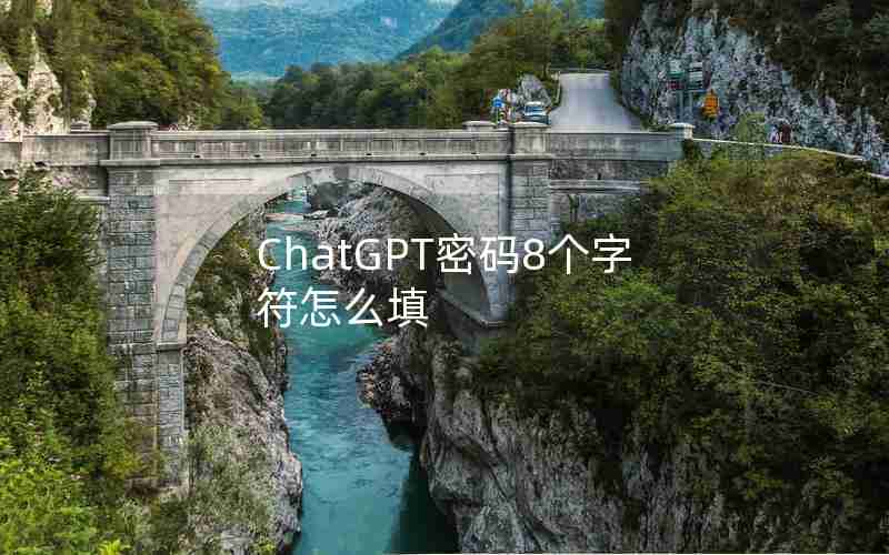 ChatGPT密码8个字符怎么填