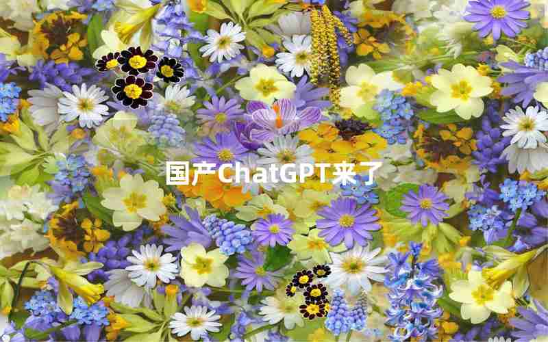 国产ChatGPT来了