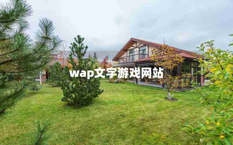 wap文字游戏网站 wap文字游戏网站