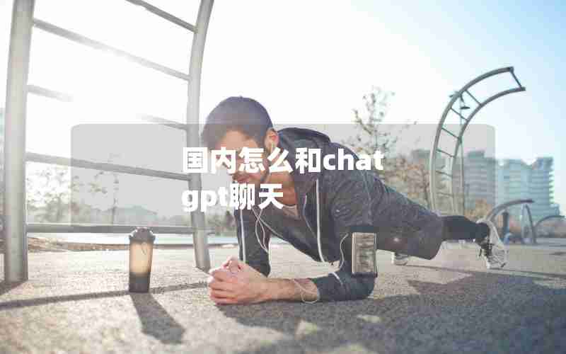 国内怎么和chat gpt聊天