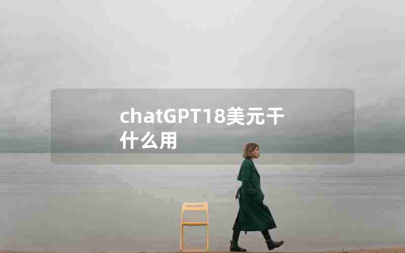 chatGPT18美元干什么用 chatGPT18美元干什么用