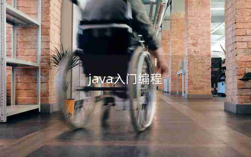 java入门编程 java入门编程