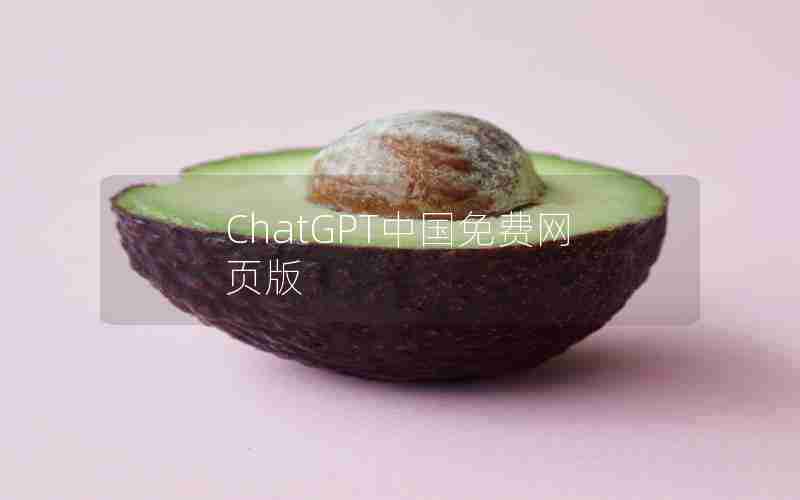 ChatGPT中国免费网页版 ChatGPT中国免费网页版