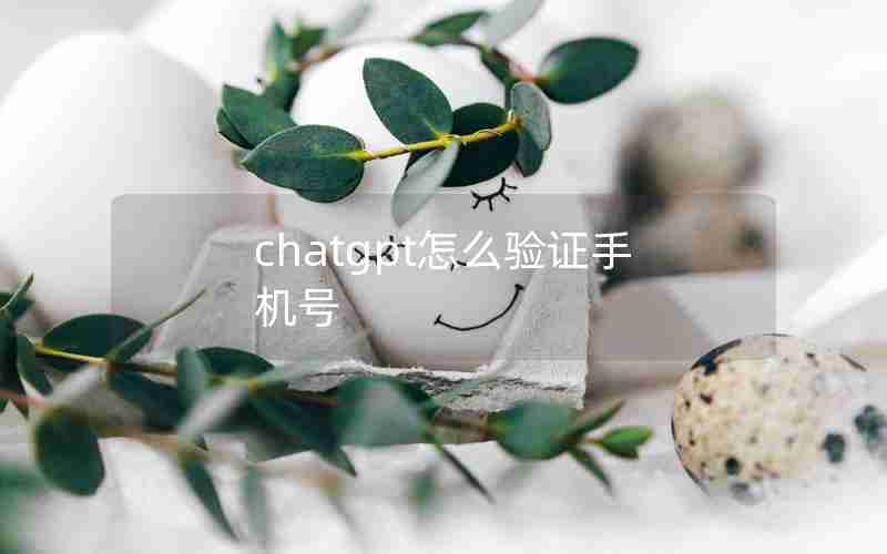 chatgpt怎么验证手机号