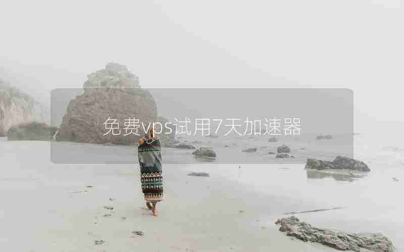 免费vps试用7天加速器