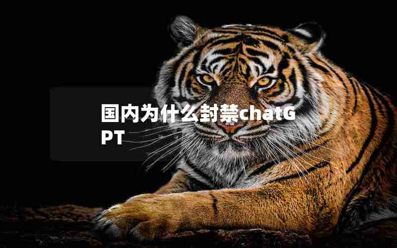 国内为什么封禁chatGPT 国内为什么封禁chatGPT