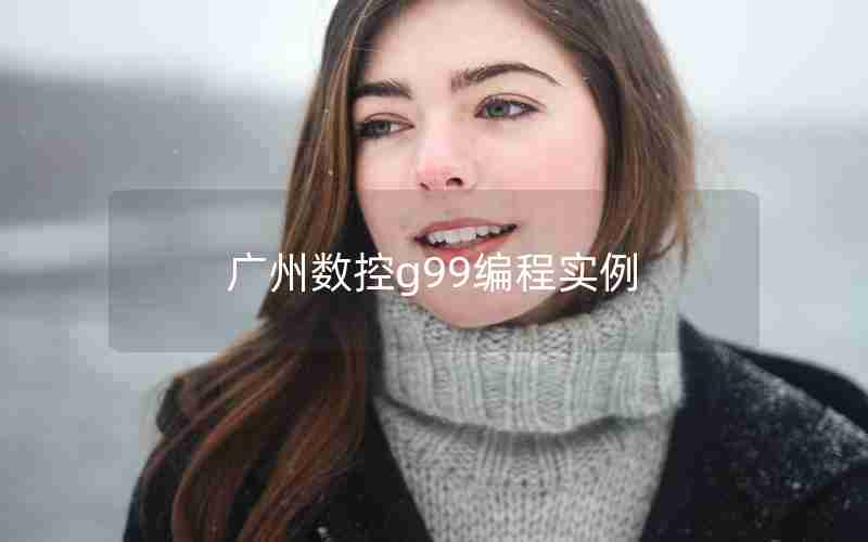 广州数控g99编程实例