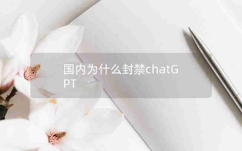 国内为什么封禁chatGPT
