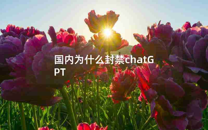 国内为什么封禁chatGPT