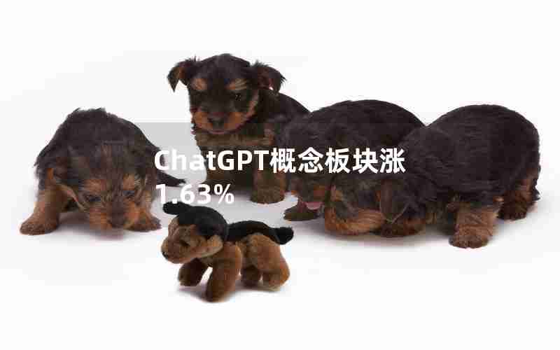 ChatGPT概念板块涨1.63% ChatGPT概念板块涨1.63%