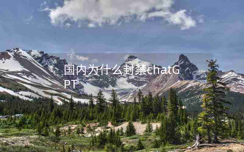 国内为什么封禁chatGPT 国内为什么封禁chatGPT