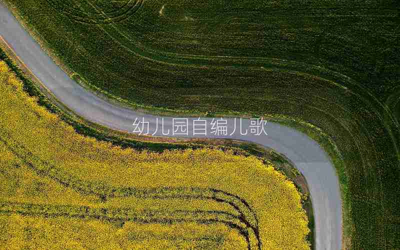 幼儿园自编儿歌