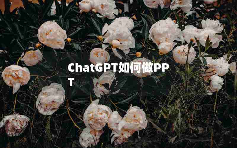 ChatGPT如何做PPT ChatGPT如何做PPT
