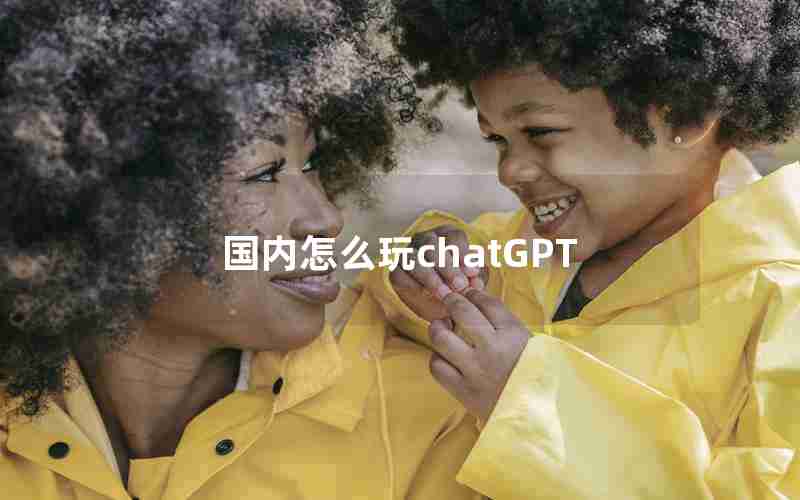 国内怎么玩chatGPT