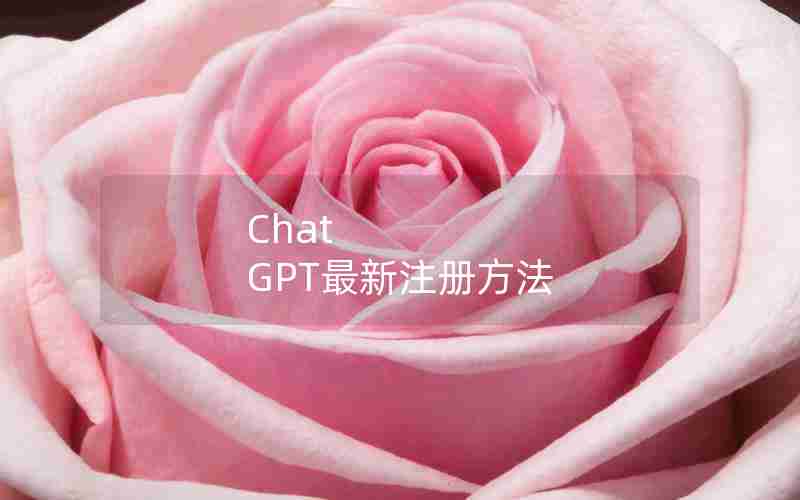 Chat GPT最新注册方法