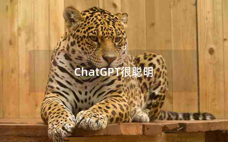ChatGPT很聪明 ChatGPT很聪明